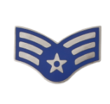 Air Force Rank Pin Pair