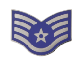 Air Force Rank Pin Pair
