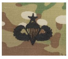 Senior Parachutist Badge Scorpion Sew-on