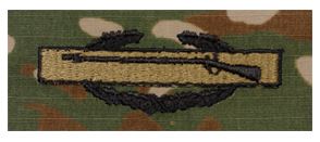 Combat Infantry Badge First Award Scorpion Sew-on