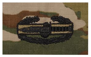 Combat Action Badge Scorpion Sew-on