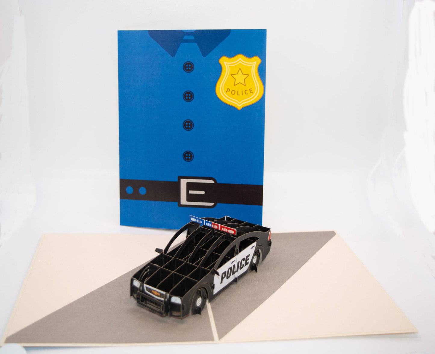 Police Pop-Up Card