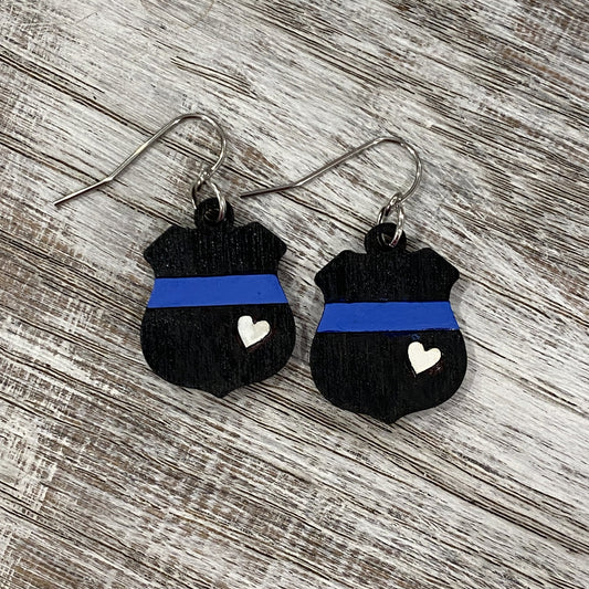 First Responder Mini Drop Earrings
