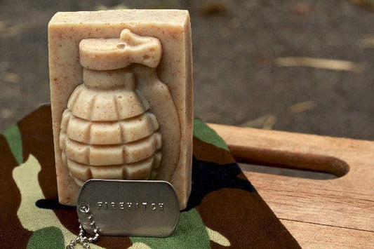 Firewatch All Natural Cedar Scent Soap Grenade