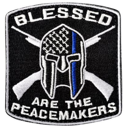 Blessed Peacemakers TBL Spartan Velcro Patch