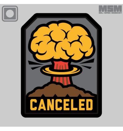 Canceled PVC Morale Patch