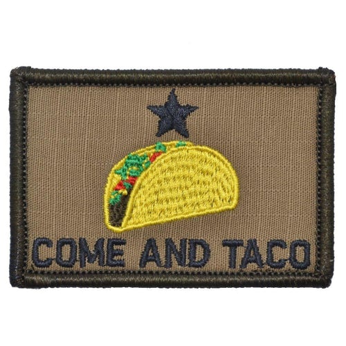 Come And Taco Velcro Patch