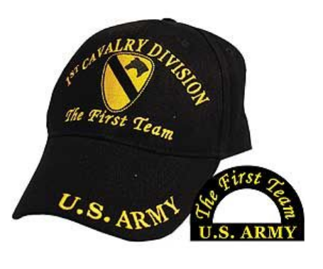 1st Cavalry Division First Team Cap