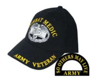 Combat Medic Army Vet Cap