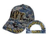 Navy Digital Camo Cap