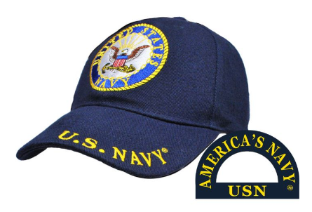 US Navy Crest USN Cap