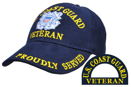US Coast Guard Veteran Proudly Served Cap