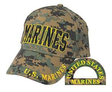 U.S. Marine Digital Camo Cap