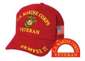 U.S. Marine Corps Veteran Semper Fi Cap
