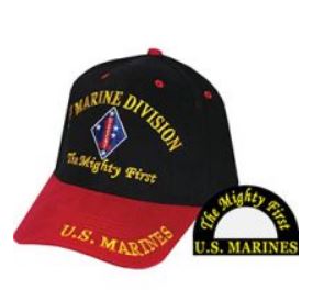 1st Marine Div Cap  The Mighty First
