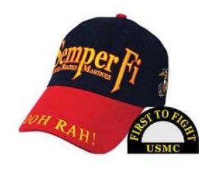 Marine Semper Fi Hooh Rah Cap