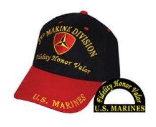 3rd Marine Division Cap - Fidelity Honor Valor