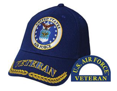 U.S. Air Force Veteran Wreath Cap
