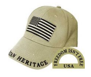 American Heritage Khaki Cap