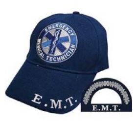 EMT Cap Blue w/ Star of Life