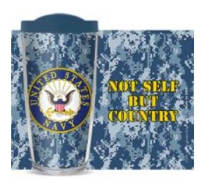 U.S. Navy Digital Camo Cup
