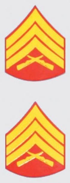 Marine Rank Decal (Pair)