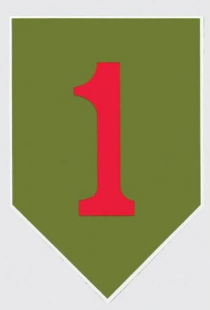 Big Red One 1st Infantry Decal