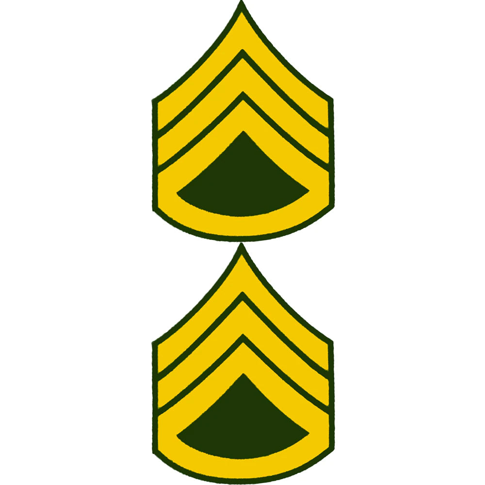Army Rank 2-Piece Decal