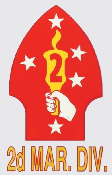 2nd Marine Division Decal