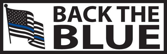 Back The Blue Sticker