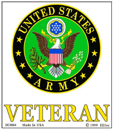 Army Veteran Decal