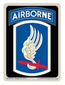 173rd Airborne Decal