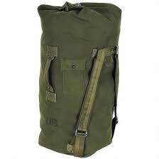Used US OD Duffle Bag Type U