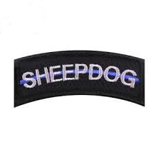 Sheepdog Tab Velcro Patch
