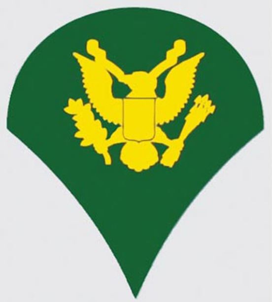Army Rank Decals