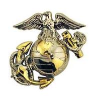 U.S. Marine Corps EGA Collar Pin 1''