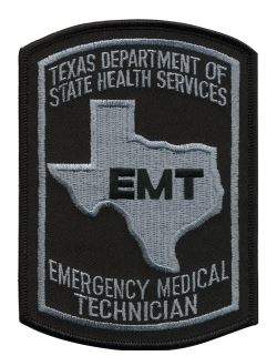 Texas EMT Patch