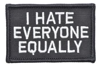 I Hate Everyone Equally Patch