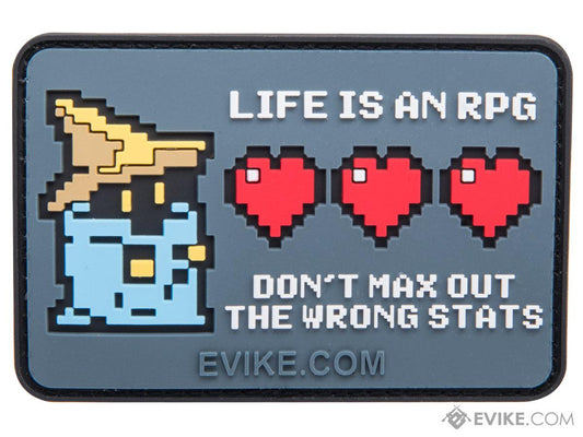 "Life is an RPG" PVC Patch
