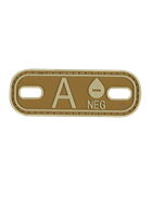 5SG PVC Blood Type Boot Tags