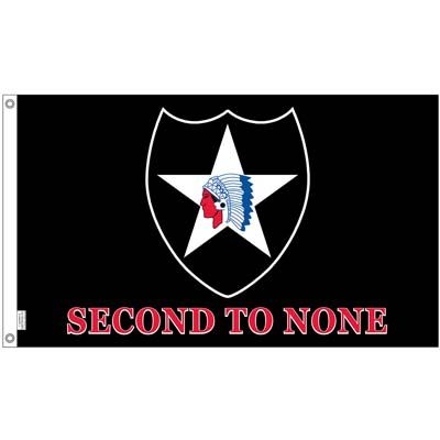 2nd Infantry Second To None Flag 3x5