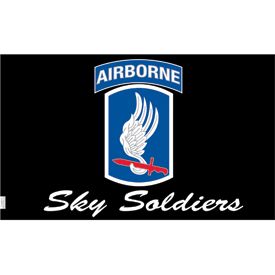 173rd Airborne Sky Soldier Flag 3x5 ft