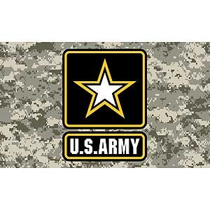 Army Star Camo Flag 3x5