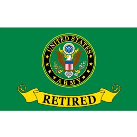 Army Retired Flag 3x5