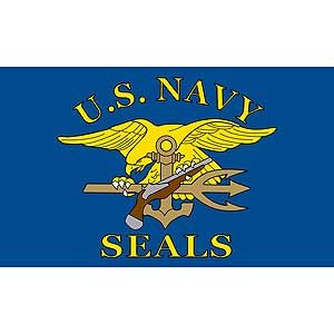 Navy Seals Logo Flag
