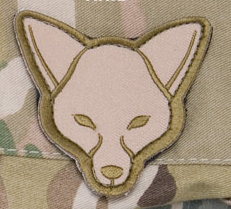 Fox Head Velcro Patch