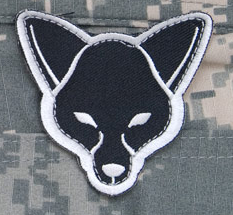 Fox Head Velcro Patch