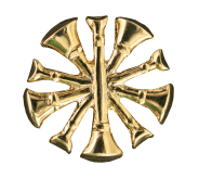 Bugles Collar Device - Pair