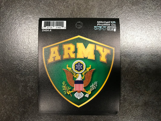 Army Shield Outdoor Tough Decal