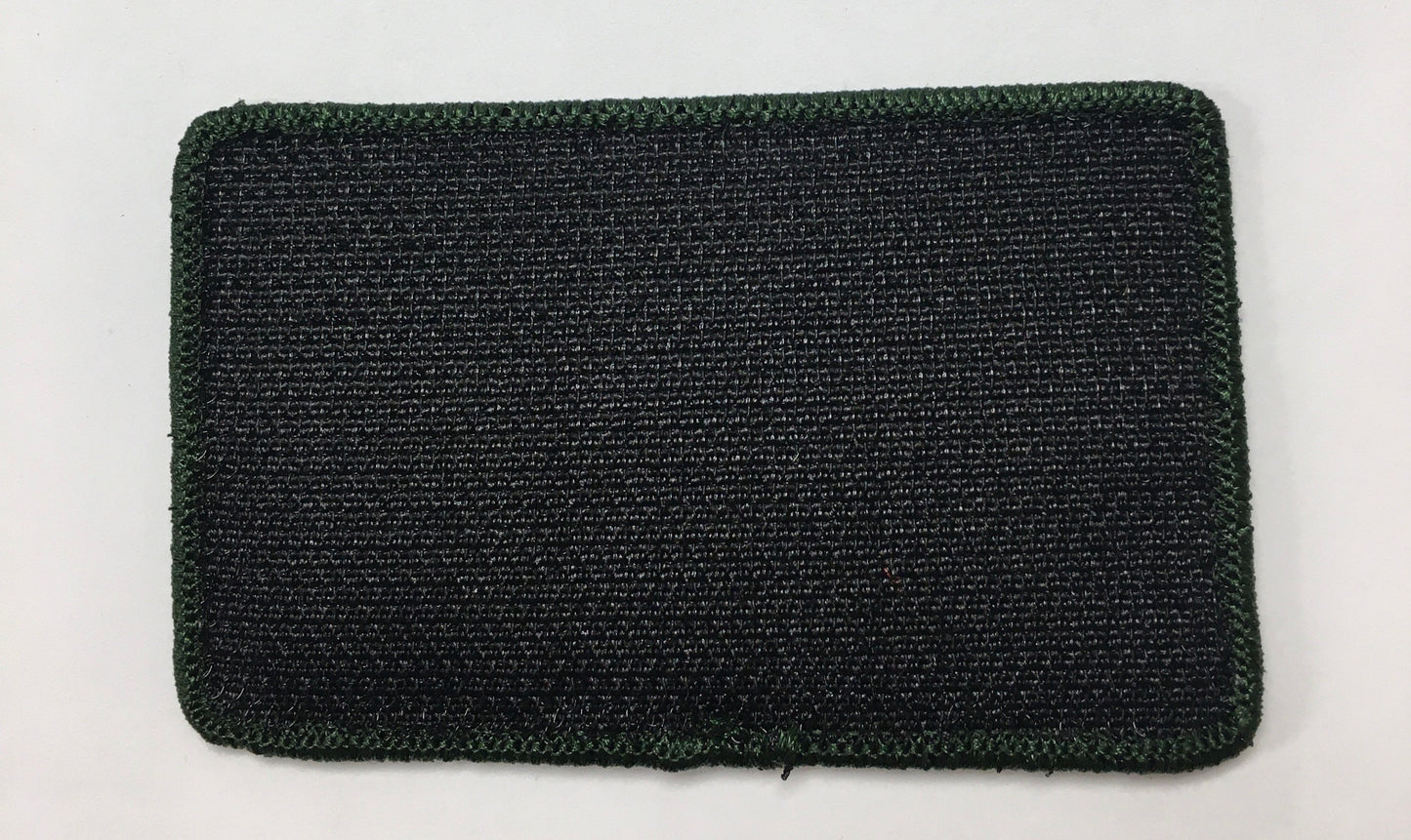 Texas Green Line Green Border Velcro Patch